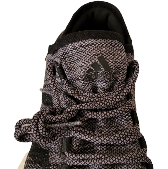 adidas BOOST Oreo Primeknit Sneakers Mens 9.5 All Terrain S80787 Gray Black - Picture 2 of 14